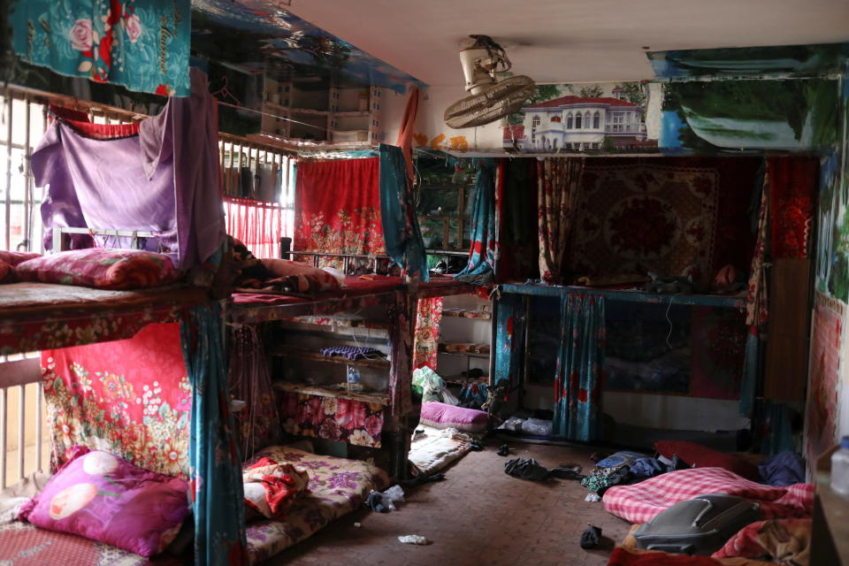 A view of a cell in Pul-e-Charkhi prison in Kabul, Afghanistan, September 15, 2021. WANA (West Asia News Agency) via REUTERS ATTENTION EDITORS - THIS IMAGE HAS BEEN SUPPLIED BY A THIRD PARTY.