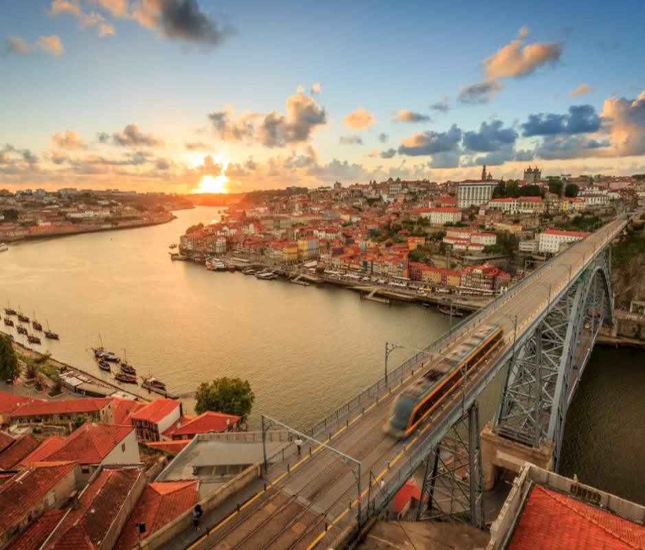 Porto is at the gates of Portugal's famed Douro Valley. Cross the suspension bridge to Vila Nova de Gaia to get the port-and-wine touring started. <p>Getty Images</p>