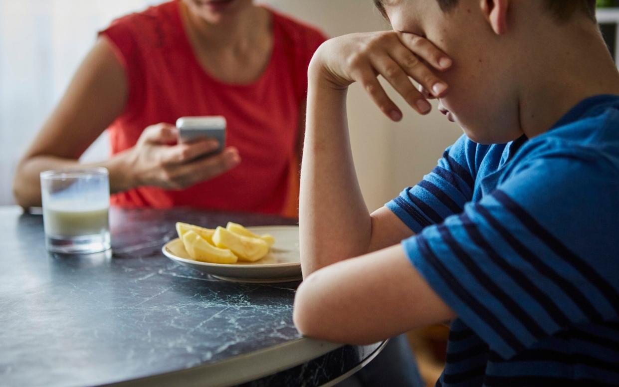 Growing research suggests children of eating disordered mothers are at high risk of developing an eating disorder themselves - Getty