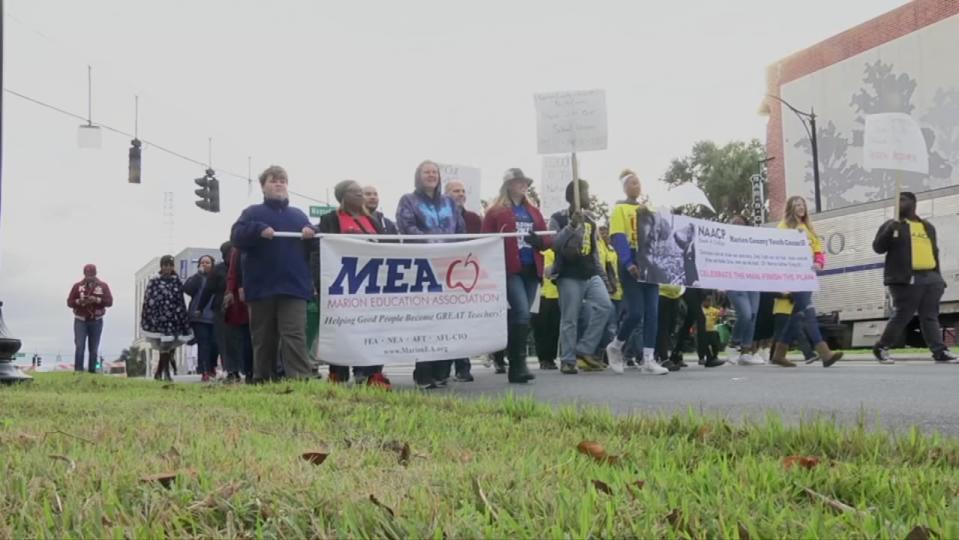 People in Ocala remembered Dr. Martin Luther King Jr. on Monday and spread his message of love and equality.