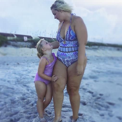 Her daughter Cambelle had the best response. Photo: Instagram