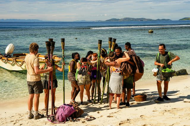 <p>Robert Voets/CBS</p> The cast of 'Survivor 46'