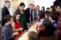 Prince Harry Sniffs Leather Moccasins, New Baby Gift