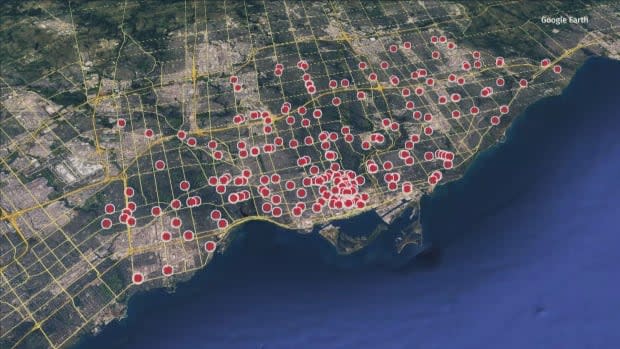 CBC News mapped out the pharmacies in the city that are offering vaccinations, and found they are primarily in the most affluent neighbourhoods. 