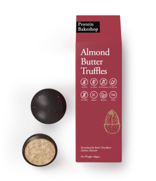 Protein Bakeshop Almond Butter Truffles 