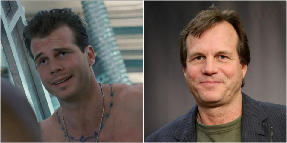 Bill Paxton tinha cara de garoto em 'Aliens, O Resgate’, quando foi o soldado Hudson. Sua carreira teve o auge na década de 90, quando participou dos sucessos de bilheteria 'Apollo 13’ (1995), 'Twister’ (1996) e 'Titanic’ (1997). A partir dos anos 2000, estrelou as séries 'Big Love: Amor Imenso’ e 'Agents of S.H.I.E.L.D.’.