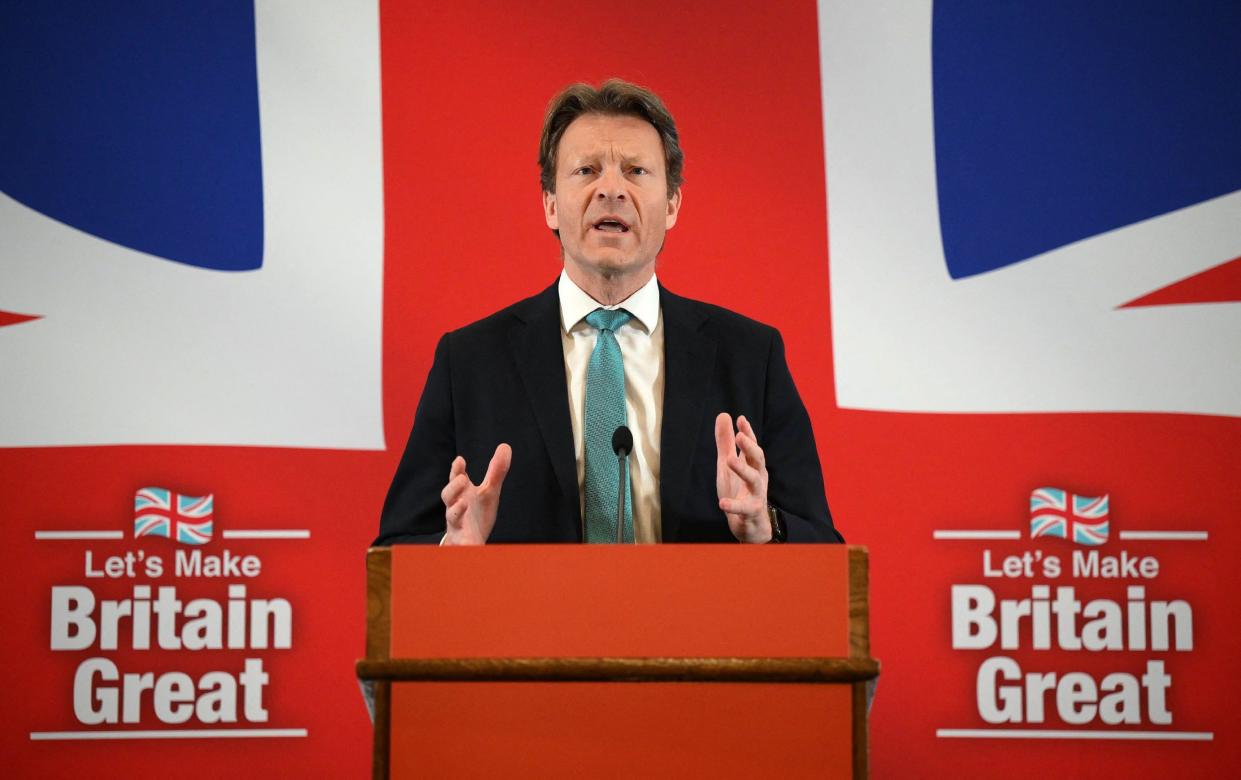 Richard Tice, leader of Reform UK, said he has been in contact with Conservative backbenchers about defecting at the election - Daniel Leal/Getty Images