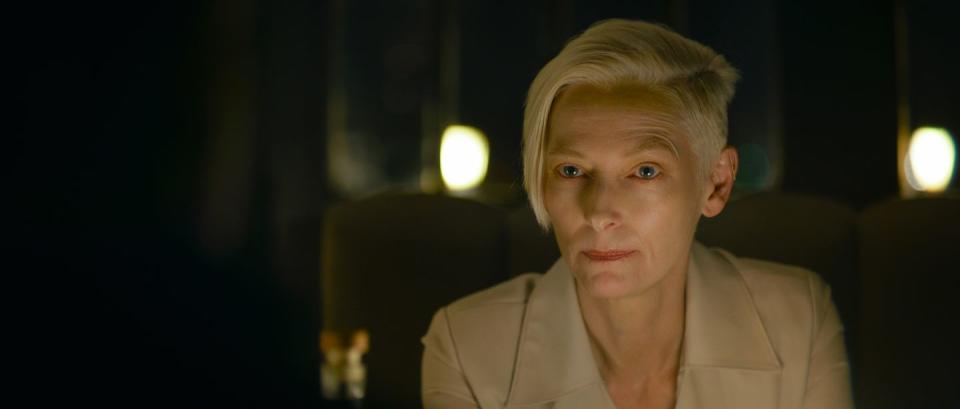 tilda swinton as the expert, the killer