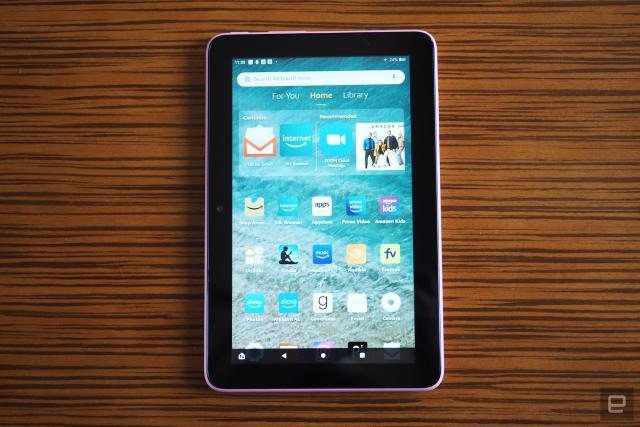 launches upgraded  Fire 7 tablet with full Alexa hands-free  mode