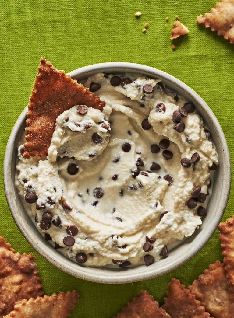 <p>Holy cannoli, this dip is good! Making <a href="https://www.delish.com/cooking/recipe-ideas/a28626292/homemade-classic-cannoli-recipe/" rel="nofollow noopener" target="_blank" data-ylk="slk:homemade cannoli;elm:context_link;itc:0;sec:content-canvas" class="link ">homemade cannoli</a> is fun but time-consuming and can be hard to serve to a crowd. This chip & dip version is all the fun without the hassle.</p><p>Get the <strong><a href="https://www.delish.com/cooking/a40984750/cannoli-chips-and-dip-recipe/" rel="nofollow noopener" target="_blank" data-ylk="slk:Cannoli Chips & Dip recipe;elm:context_link;itc:0;sec:content-canvas" class="link ">Cannoli Chips & Dip recipe</a></strong>.</p>