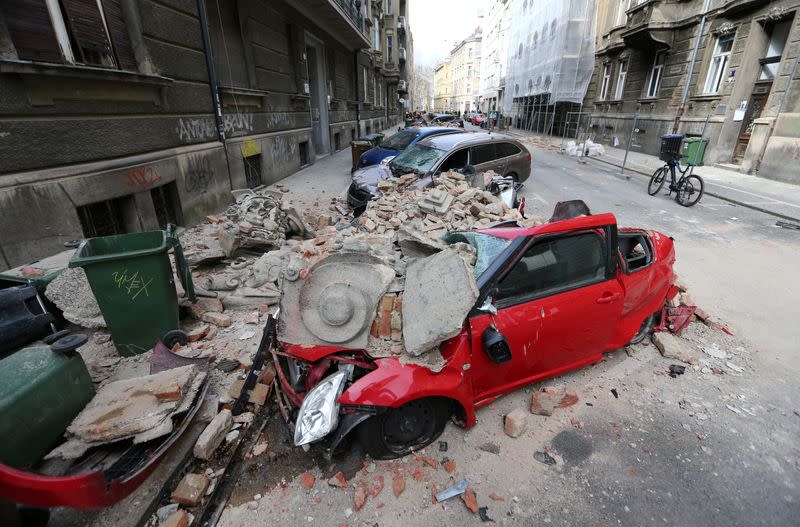 Earthquake strikes Croatia