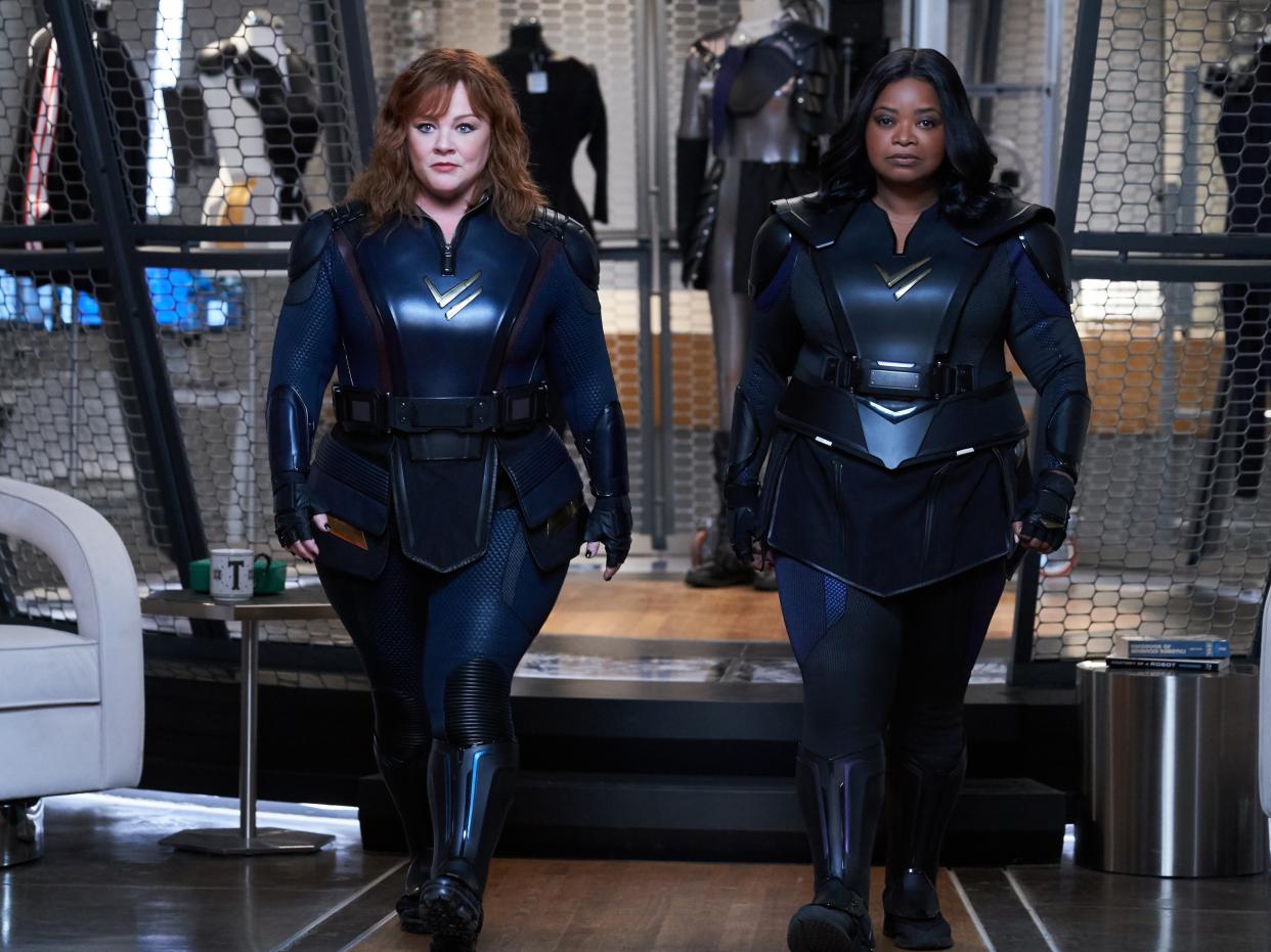 <p>Melissa McCarthy and Octavia Spencer in Thunder Force</p> (Netflix)