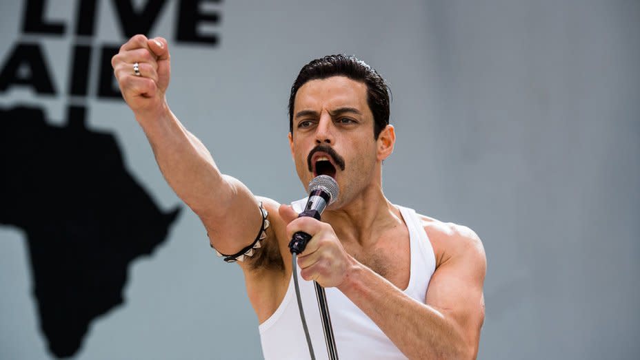 Rami Malek in Bohemian Rhapsody (Credit: Fox)