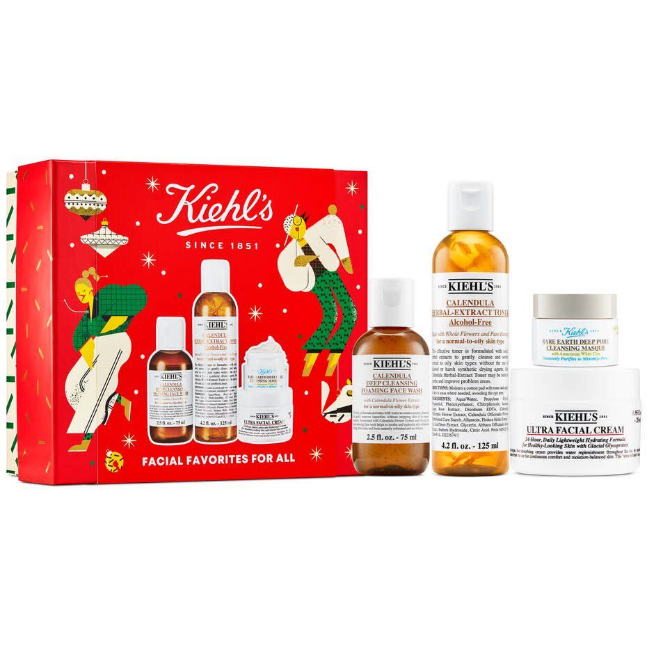 1) Kiehl's Facial Favorites for All