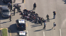 <p>Screengrab of the scene of a shooting at the Marjory Stoneman Douglas High School in Parkland, Fla., Feb. 14, 2018. (Photo: LocalABC10) </p>