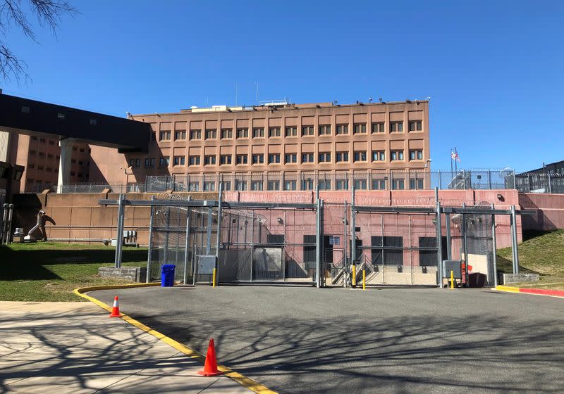 A view of the Central Detention Facility jail where a former bodyguard for Venezuelan First Lady Cilia Flores is detained, in Washington