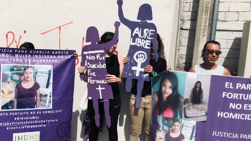 Retrasan la sentencia de Aurelia, joven indígena encarcelada por un aborto fortuito