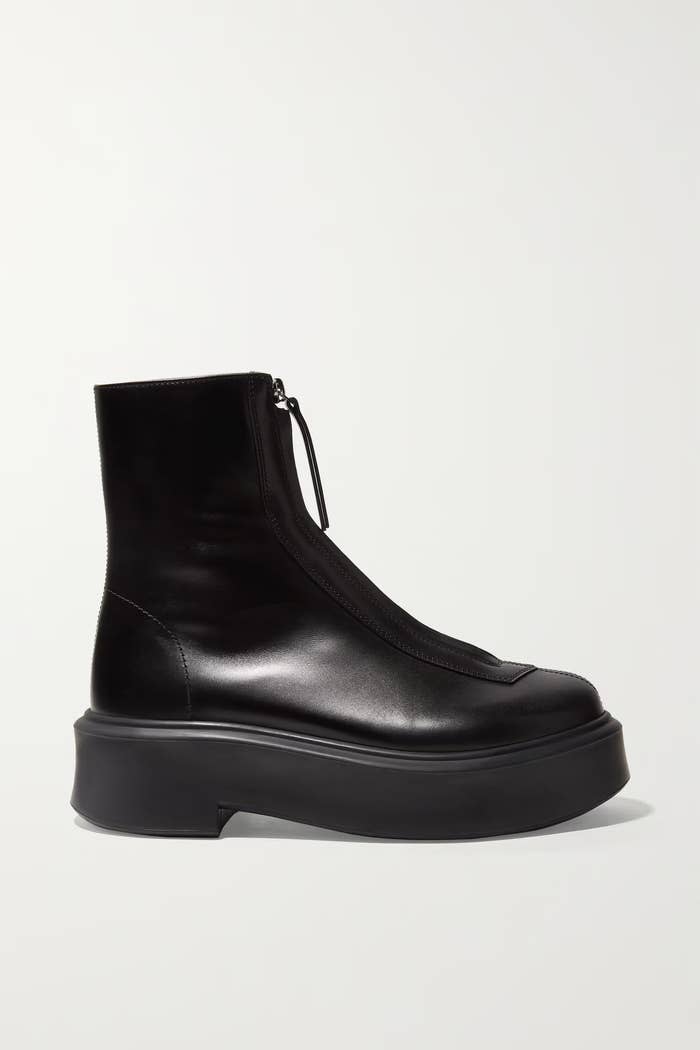 For anyone looking to start a designer shoe collection, Gross said that these boots from the Row are a classic. He loves that they can be recognized by many while still remaining incredibly under the radar. (Gross is a proponent of “quiet luxury,” or avoiding an ostentatious display of high-end brand names.)“I think that quality, that sharing of anonymity and being conspicuous to some, is really what makes them incredibly unique,” he said. You can buy The Row Leather Ankle Boots from Net-a-Porter for around $1,490.