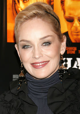 Sharon Stone at the Hollywood premiere of Universal Pictures' Alpha Dog