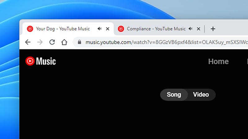 youtube music screenshot