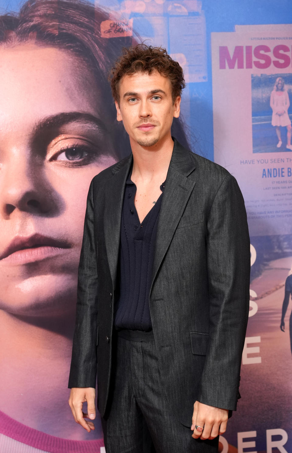 Jackson Bews arriving for a screening of A Good Girl's Guide to Murder