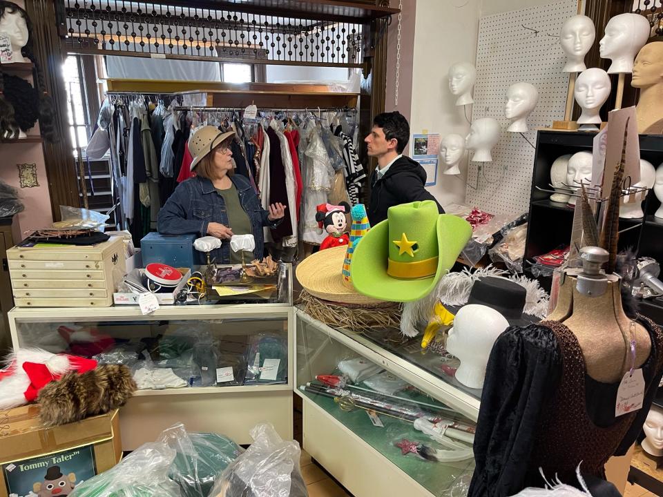 When Tons of Fun Costumes closed on Ninth Street last year, Jeremy Chapman saw potential for Treffert Studios. Owner Sharon Bonzelet was more than happy to sell the stock of costumes at a 90% discount for the studio.