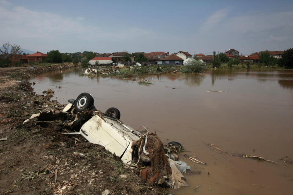 Macedonia hit by torrential rain and flooding