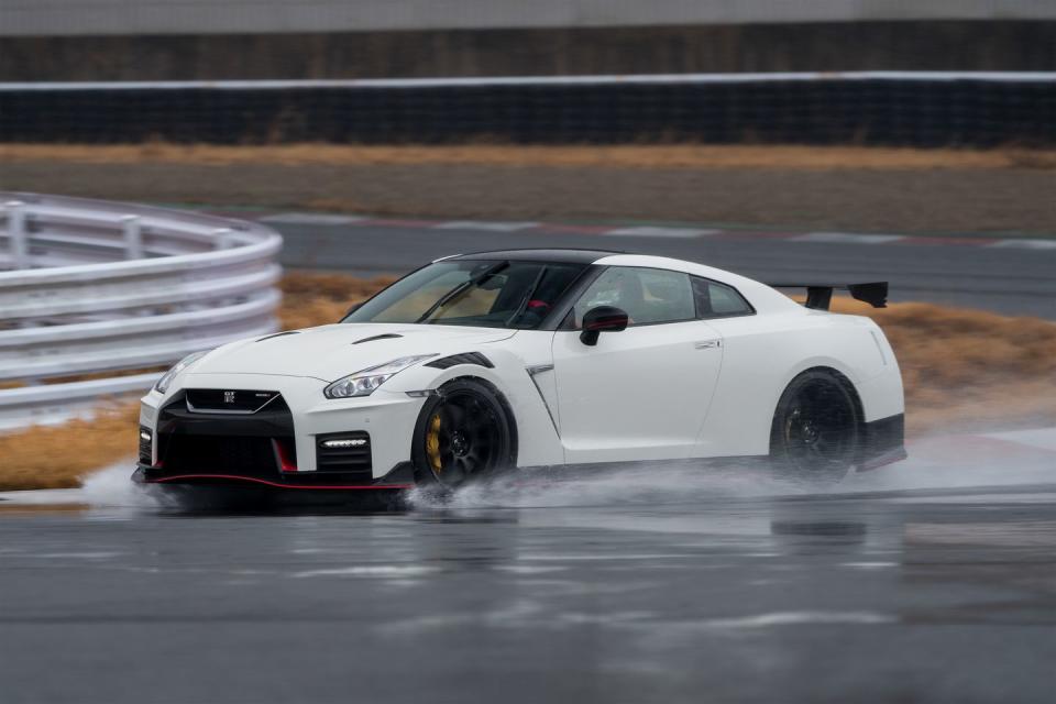 <p>Along with these comprehensive improvements, Nissan tweaked the GT-R Track Edition and the hard-core NISMO models. The Track Edition now features the specially tuned version of the twin-turbo V-6 that was previously reserved for the NISMO, which means horsepower rises by 35 to 600 ponies and torque increases by 14 to 467 lb-ft.</p>