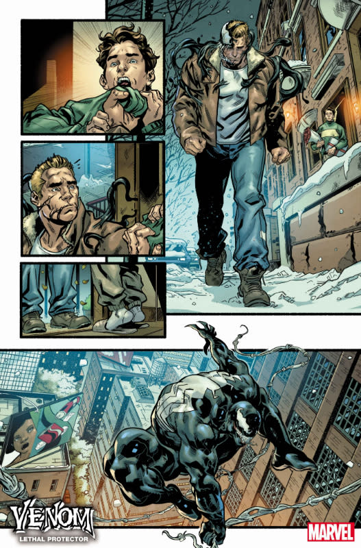 Venom: Lethal Protector 2 #1 interior art