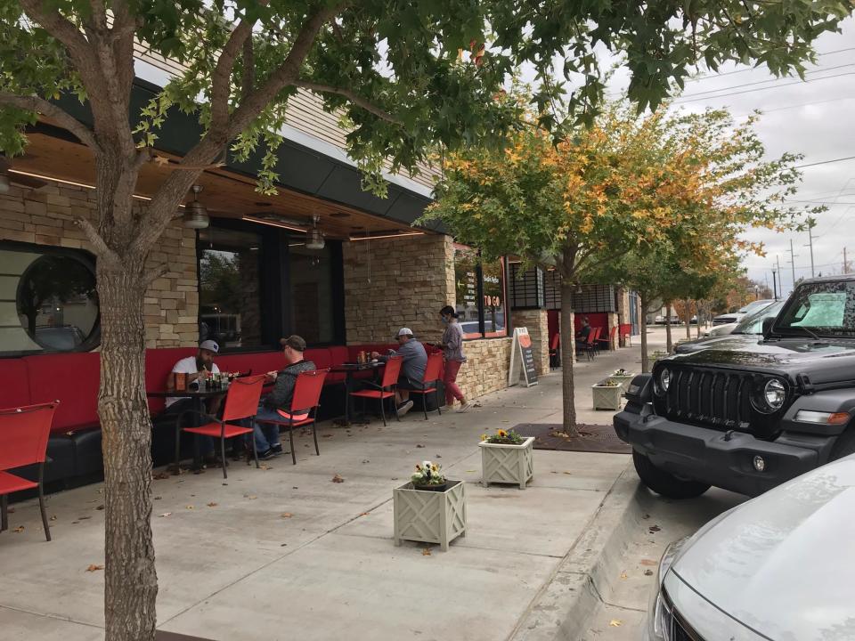 Outdoor dining is expected to be popular this year across the 405 diningscape.