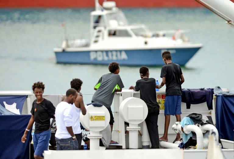 Migration is a hot-button issue in Italy, where hundreds of thousands of people have arrived since 2013 fleeing war, persecution and poverty in the Middle East, Africa and Asia