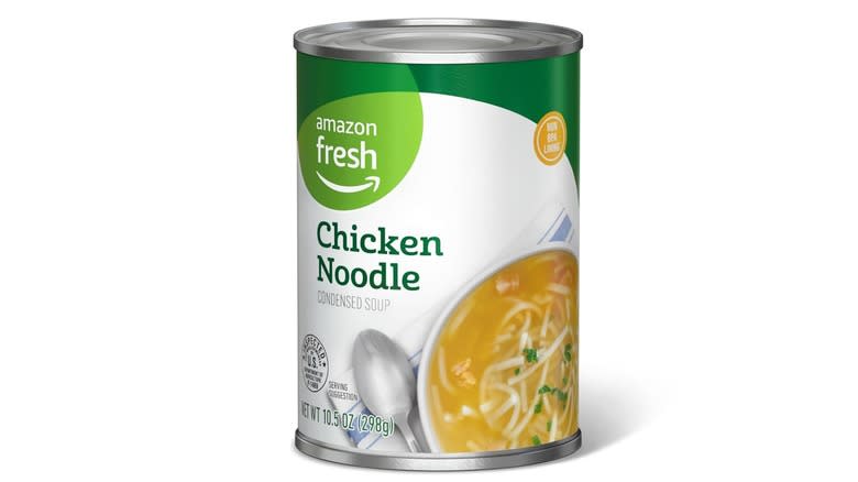 Amazon Fresh chicken noodle soup