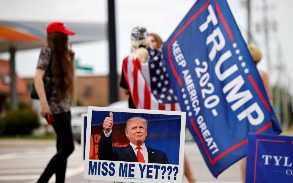 Mr Trump has heavily hinted he will run again in 2024 -  REUTERS/Jonathan Drake