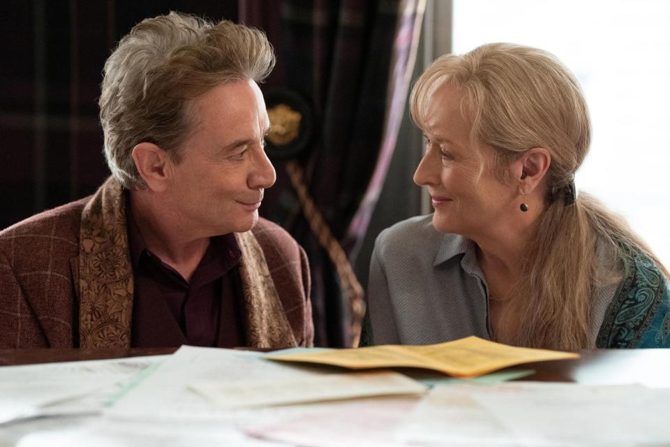 martin short, meryl streep, only muders in the building