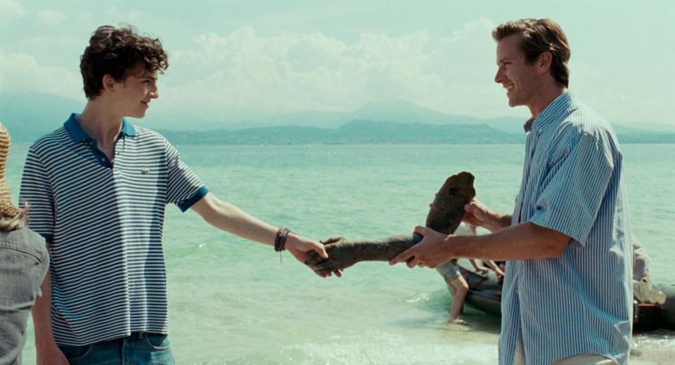 Timothée Chalamet, Armie Hammer "Call Me By Your Name" Film - 2017