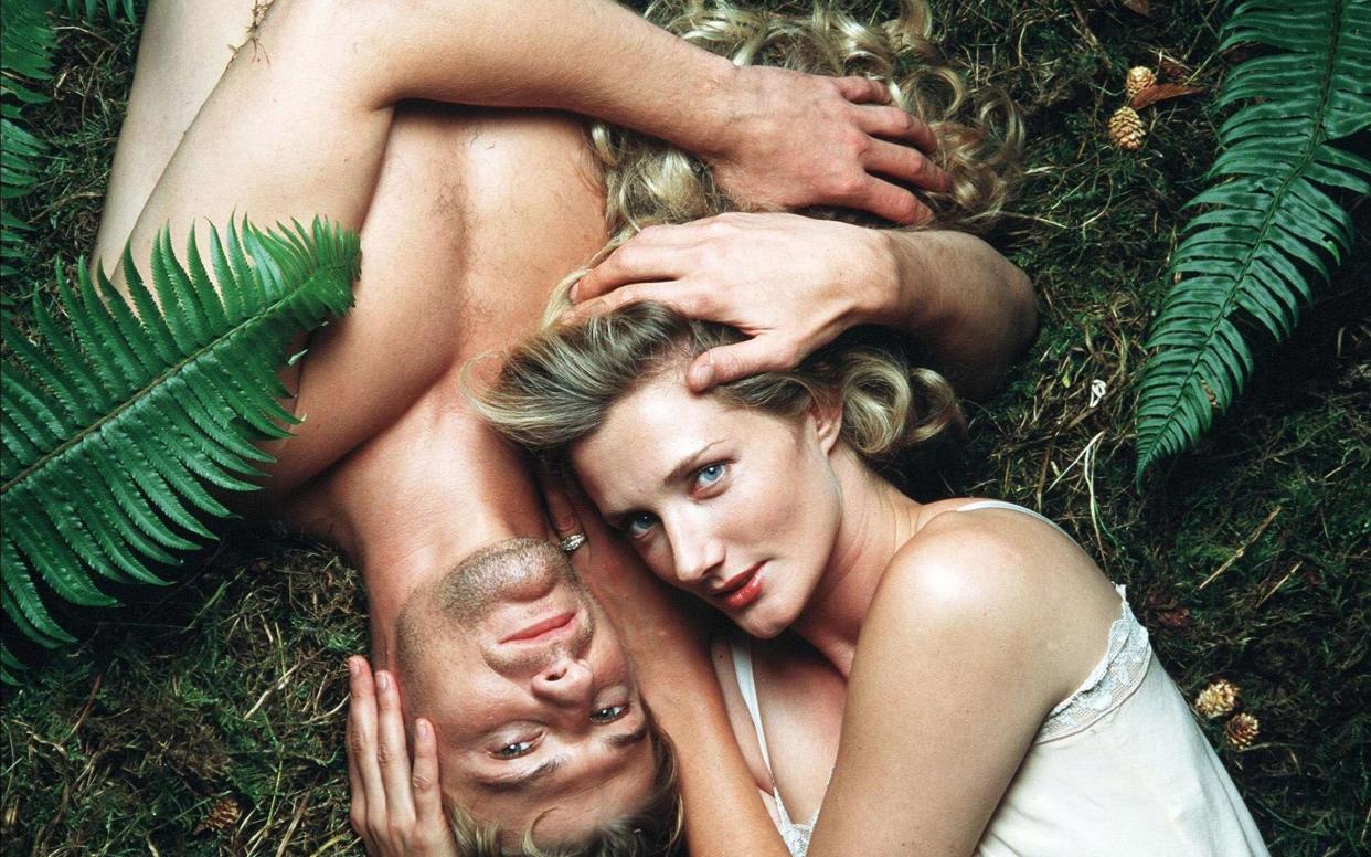 Carnal: Sean Bean and Joely Richardson in Lady Chatterley's Lover in the 1993 film by Ken Russell - Alamy