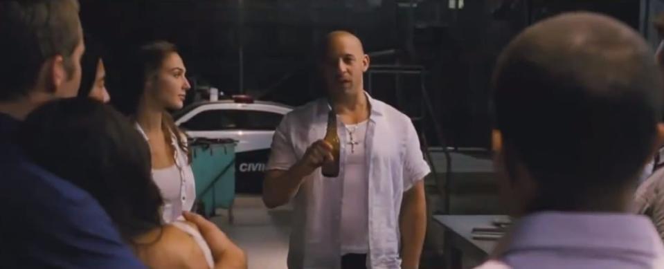 dom toretto fast furious family speech