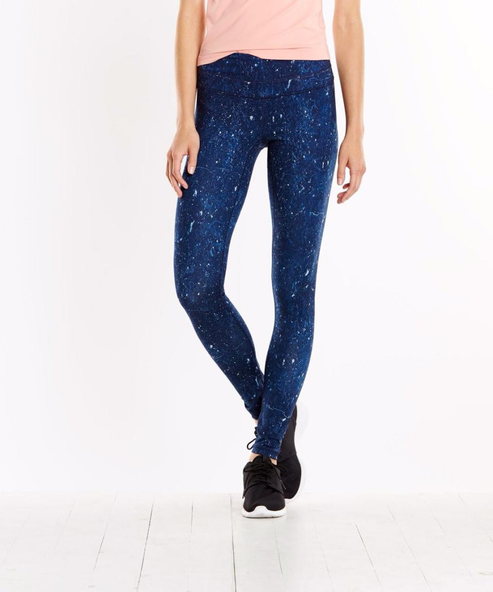 Studio Hatha Legging in Blue Constellation