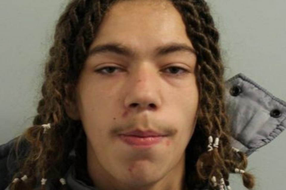 Co-defendant Tyrese Campbell, 19, has also been sentenced after pleading guilty to carrying a firearm in a public place (Met Police)