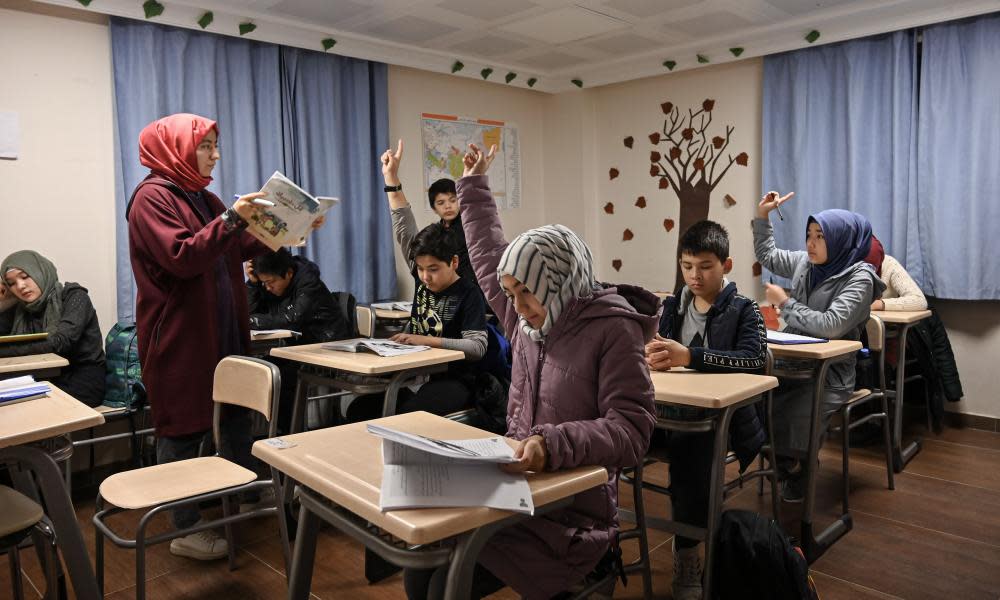 <span>Photograph: Ozan Köse/AFP via Getty Images</span>