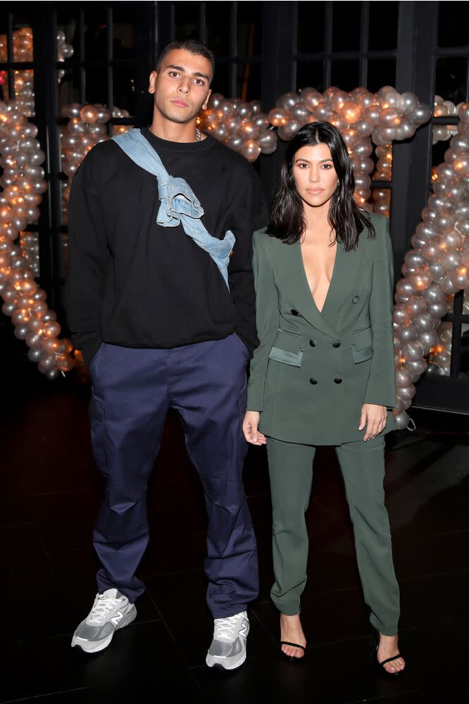 Younes Bendjima and Kourtney Kardashian