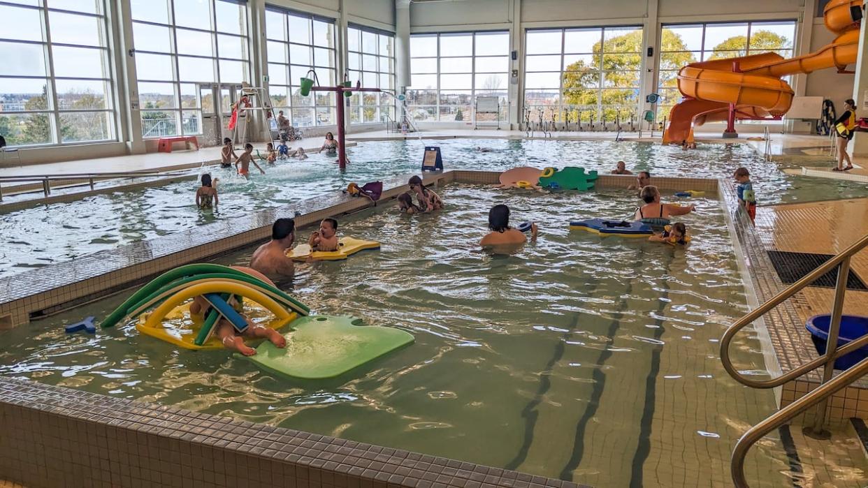 The Bell Aliant Centre will offer free family swims on the third Sunday of every month. (Shane Hennessey/CBC - image credit)