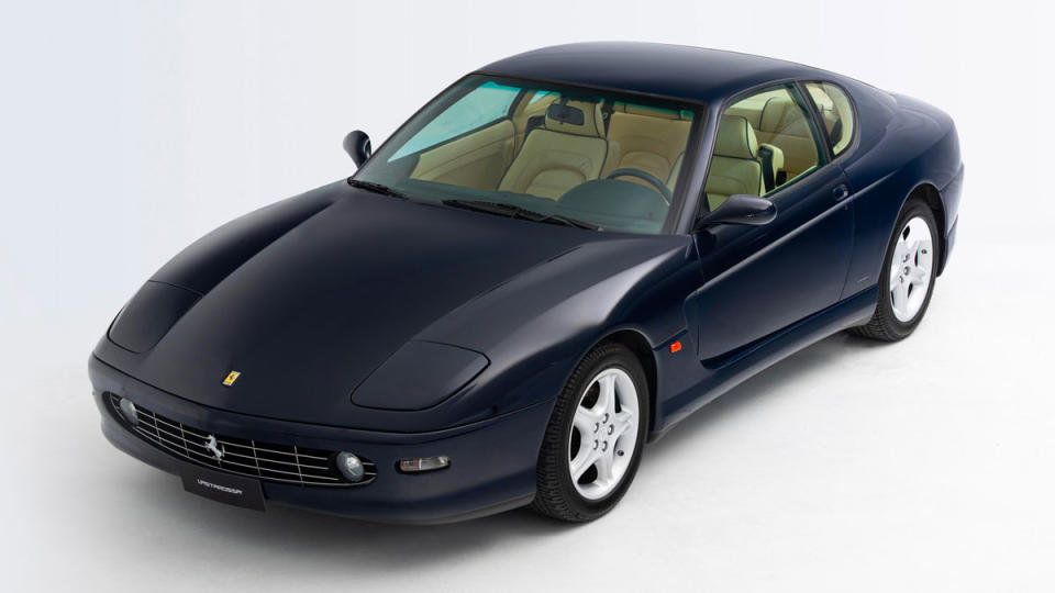 A 1998 Ferrari 456M GT.