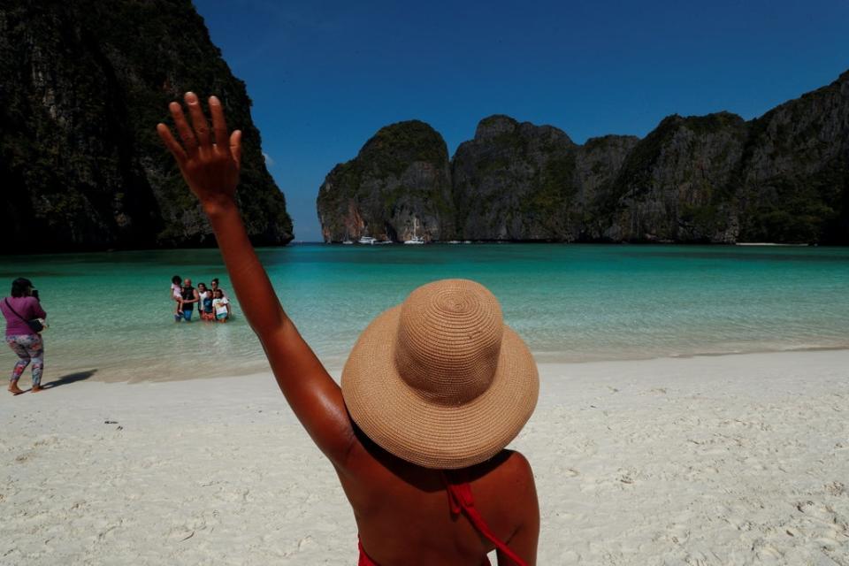 Maya Bay’s ecosystem has recovered from the impact of overtourism (REUTERS)
