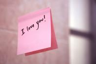 <p>“My husband leaves me little love notes, sometimes in my suitcase when I go away or in my <a href="http://www.prevention.com/health/unhealthy-lunch-foods" rel="nofollow noopener" target="_blank" data-ylk="slk:lunch bag;elm:context_link;itc:0;sec:content-canvas" class="link ">lunch bag</a>. Now he adds the kids’ artwork, too. It’s the sweet little gestures that capture my heart and remind me how good I have it.” –<em>Jenn</em></p>