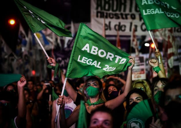 Argentina legalized abortion in 2020.  (Photo: Marcelo Endelli/Getty Images)