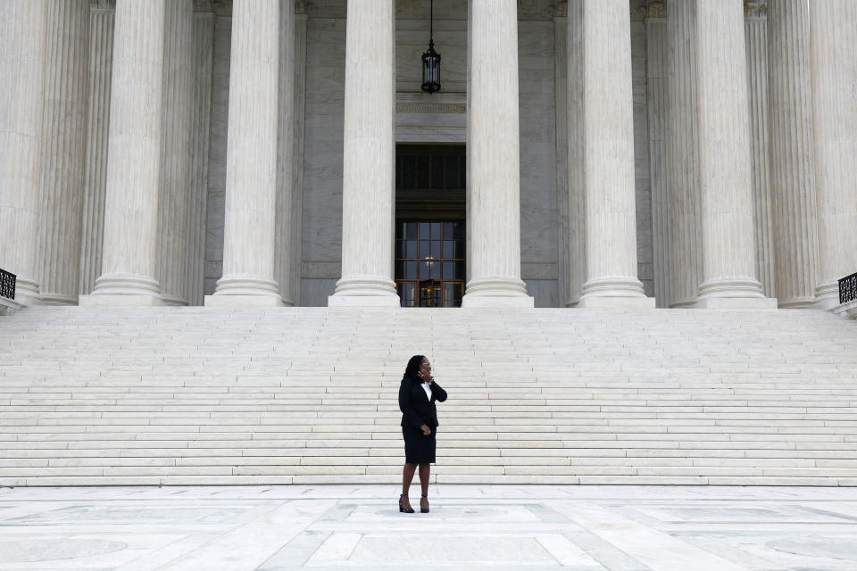 Supreme Court Holds Investiture Ceremony For Associate Justice Ketanji Brown Jackson (Anna Moneymaker / Getty Images file)