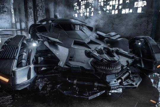 First Look Inside Batman V Superman's Batmobile