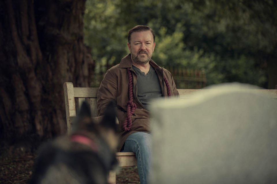 Ricky Gervais writes and stars in After Life (Netflix)