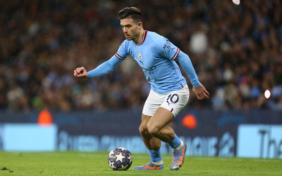 Jack Grealish of Manchester City - How 16 scoops of ice cream helped Jack Grealish get over World Cup heartbreak - Getty Images/MB Media